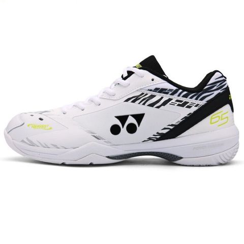 Giày cầu lông unisex Yonex SHB65Z3 màu trắng đen - Đế chống trơn trượt, thiết kế thể thao năng động cho người yêu thể thao