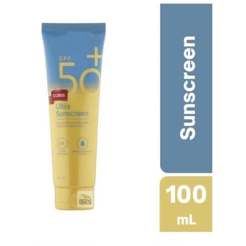 Kem Chống Nắng Coles Ultra Sunscreen SPF50+ - Bảo Vệ Da Toàn Diện, Chống UVA/UVB, Dùng Được Cho Mọi Loại Da, Tiện Dụng 1000ml