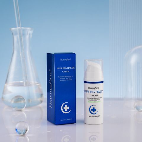 Kem Dưỡng Ẩm Phục Hồi Pharmaform Blue Revitalize 30ml - Chống Lão Hóa, Cấp Ẩm và Bảo Vệ Da Khỏi Ánh Sáng Xanh