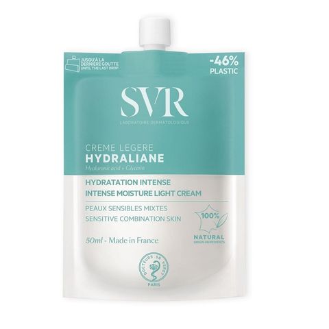 Kem Dưỡng Ẩm SVR Hydraliane 50ml - Giải Pháp Cấp Nước Cho Da Thường, Da Hỗn Hợp, Giữ Ẩm Lâu 24 Giờ