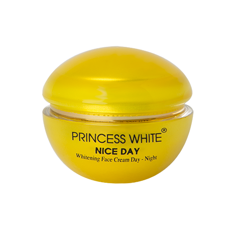 Kem Dưỡng Trắng Da Chuyên Sâu Princess White Nice Day - Dưỡng Ẩm, Làm Mờ Nám, Chống Nẵng SPF45, Phục Hồi Da Khỏe Mạnh