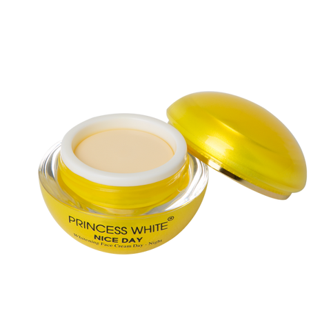 Kem Dưỡng Trắng Da Chuyên Sâu Princess White Nice Day - Dưỡng Ẩm, Làm Mờ Nám, Chống Nẵng SPF45, Phục Hồi Da Khỏe Mạnh
