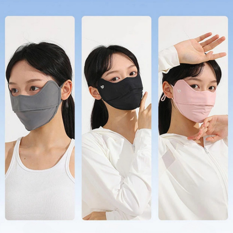 Khẩu Trang Vải Chống Tia UV Sakii Cao Cấp - Thiết Kế Mặt Nạ UPF50+ Bảo Vệ Da Nắng - Kháng Khuẩn, Thoáng Mát, Giặt Được Nhiều Lần