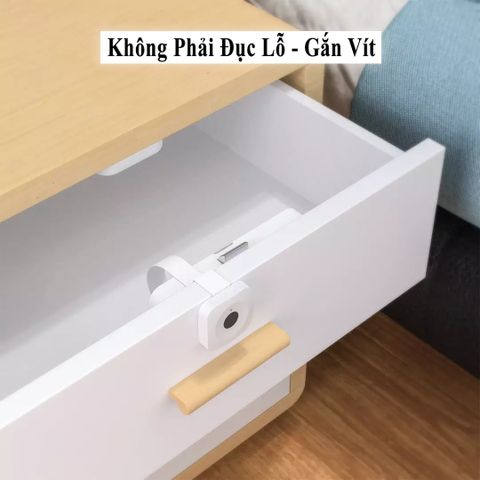 Khóa Tủ Vân Tay Thông Minh Xiaomi Yeelock ZNGS06YSB - Mở Khóa Nhanh 0.5s, Lưu 16 Vân Tay, Tích Hợp Thiết Kế Hiện Đại