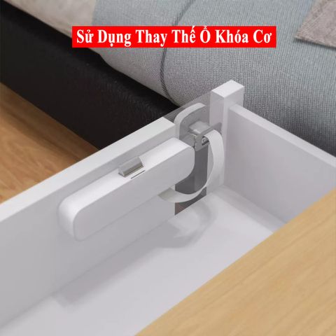 Khóa Tủ Vân Tay Thông Minh Xiaomi Yeelock ZNGS06YSB - Mở Khóa Nhanh 0.5s, Lưu 16 Vân Tay, Tích Hợp Thiết Kế Hiện Đại