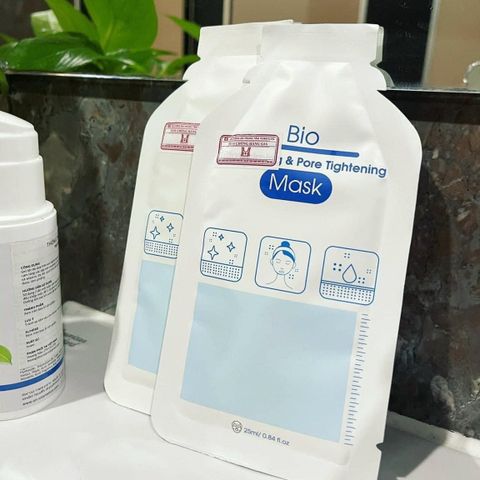 Mặt Nạ Làm Dịu Phục Hồi Da Bio Mask Ultra Calming & Pore Tightening - Dưỡng Ẩm, Giảm Mụn, Phục Hồi Lỗ Chân Lông, Chất Liệu Sinh Học 3D