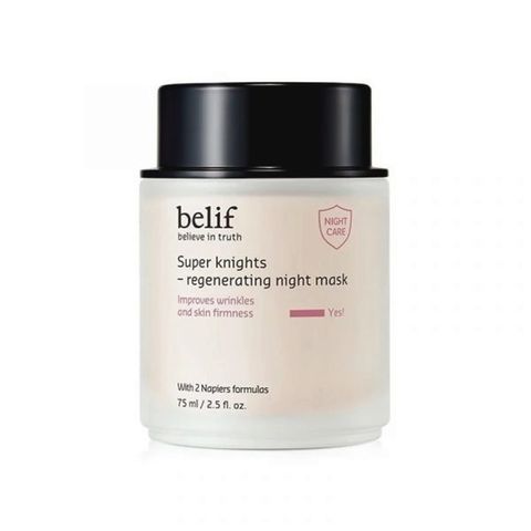 Mặt Nạ Ngủ Cấp Ẩm Belif Super Knight Regenerating Night Mask - Dưỡng Da Tái Tạo, Giữ Ẩm Sâu Cho Mọi Loại Da, 75ml
