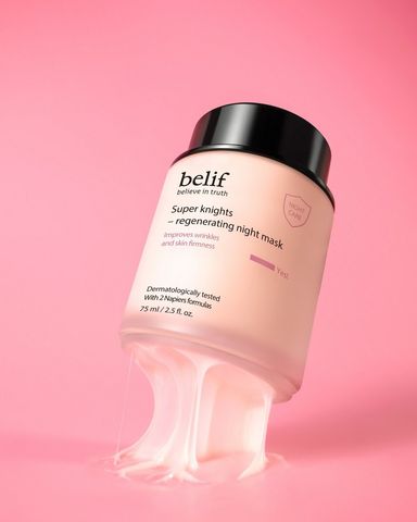 Mặt Nạ Ngủ Cấp Ẩm Belif Super Knight Regenerating Night Mask - Dưỡng Da Tái Tạo, Giữ Ẩm Sâu Cho Mọi Loại Da, 75ml