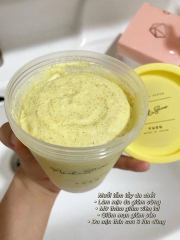 Muối Tắm Tẩy Tế Bào Chết Medi Snow Body Gel Scrub Hương Cam Yuzu & Matcha - Dưỡng Da Tự Nhiên, Làm Sáng Da Mịn Màng