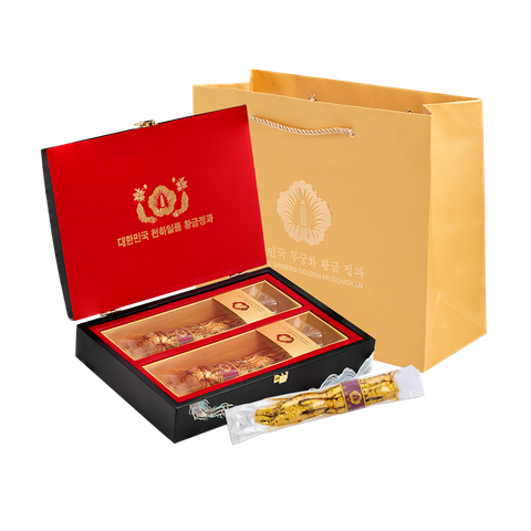 Nhân Sâm Thượng Hạng Phủ Vàng Mugunghwa Hàn Quốc - Tăng Cường Sức Khỏe, Chống Lão Hóa và Cải Thiện Chức Năng Sinh Lý 250g