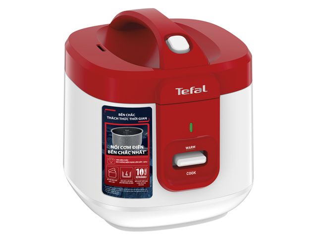 Nồi cơm điện Tefal RK362568 700W - Dung tích 2 lít, chế độ nấu và giữ ấm, công suất mạnh mẽ, nấu cơm nhanh và ngon cho gia đình 5-7 người