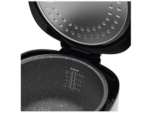 Nồi cơm điện Tefal RK362568 700W - Dung tích 2 lít, chế độ nấu và giữ ấm, công suất mạnh mẽ, nấu cơm nhanh và ngon cho gia đình 5-7 người