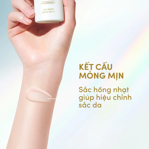 Serum Chống Nắng Nâng Tông Anessa Sun Dual Care SPF50+ PA++++ - Dưỡng Da Bảo Vệ Trước Tia UV và Bụi Mịn PM2.5, 30ml