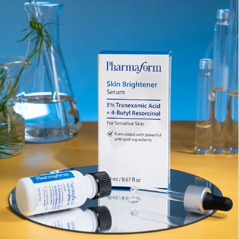Serum Pharmaform Skin Brightener 20ml - Hỗ trợ mờ nám, dưỡng sáng da, giảm thâm mụn và mẩn đỏ, phù hợp mọi loại da.
