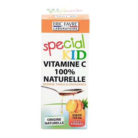 Siro Special Kid Vitamin C 100% Tự Nhiên 125ml - Hỗ Trợ Tăng Đề Kháng Cho Trẻ - Hương Vị Hoa Quả Ngon Miệng