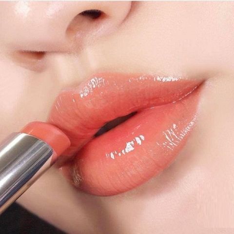 Son Dưỡng Dior Addict Lip Glow 004 Coral Màu Cam - Dưỡng Ẩm, Tăng Độ Bóng Cho Đôi Môi Tươi Tắn, Sang Trọng