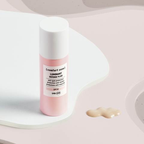 Sữa Chống Nắng Comfort Zone Luminant Defense Fluid SPF50 - Mỏng Nhẹ, Bảo Vệ Da Khỏi Tia UVA/UVB, Phù Hợp Mọi Loại Da
