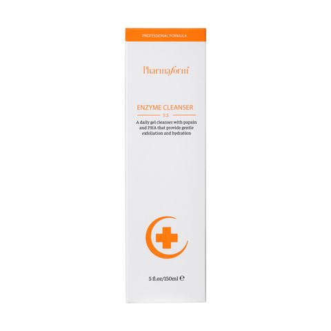 Sữa Rửa Mặt Pharmaform Enzyme Cleanser 150ml - Gel Làm Sạch Da Nhạy Cảm, Tẩy Tế Bào Chết, Giúp Da Sáng Mịn