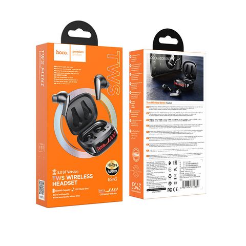 Tai Nghe Bluetooth Hoco ES43 TWS 5.0 - Âm Thanh Rõ Nét, Mic Đàm Thoại, Thời Gian Nghe Lên Đến 4 Giờ - Phụ Kiện Công Nghệ Hiện Đại