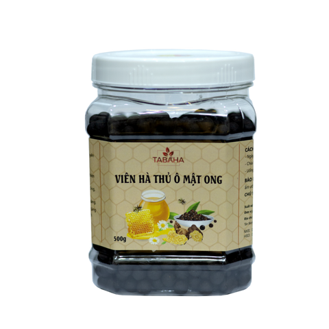 Viên Hà Thủ Ô Mật Ong Tabaha - Hỗ Trợ Giảm Tóc Bạc Sớm, Bổ Sung Dưỡng Chất Tóc Đen Mượt, 1000 Viên