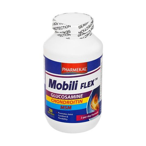 Viên Uống Hỗ Trợ Cải Thiện Xương Khớp Pharmekal Mobili Flex 60 Viên - Bổ Sung Glucosamine Giúp Khớp Linh Hoạt, Giảm Đau Nhức