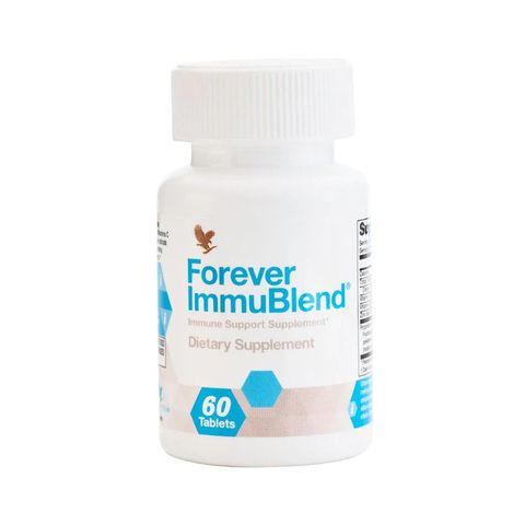 Viên uống hỗ trợ tăng đề kháng Forever Immublend Mỹ - Bổ sung Vitamin C, D3, Zinc cho hệ miễn dịch khỏe mạnh, lọ 60 viên