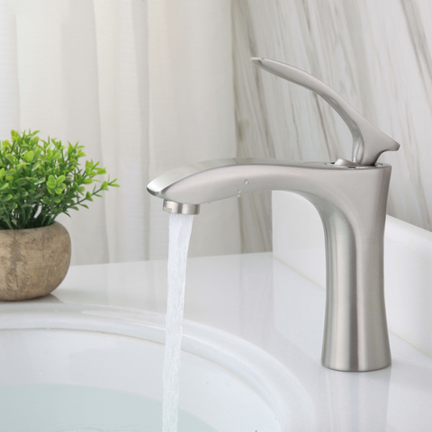 Vòi Lavabo Nóng Lạnh Inox 304 Hobby Home Decor VRM4 - Thiết Kế Sang Trọng, Chất Liệu Bền Bỉ, Tiện Lợi Cho Mọi Nhà Tắm
