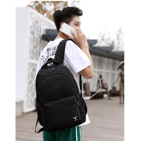 Balo Du Lịch Vải Polyester Trượt Nước Praza BL177 - Thiết Kế Hiện Đại, Phù Hợp Đi Học, Du Lịch, Dã Ngoại - Nhiều Màu Sắc
