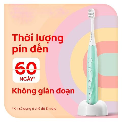 Bàn Chải Điện Colgate Pulse Công Nghệ Sóng Âm - Làm Sạch Răng Hiệu Quả, Pin Sạc 60 Ngày, Thích Hợp Du Lịch