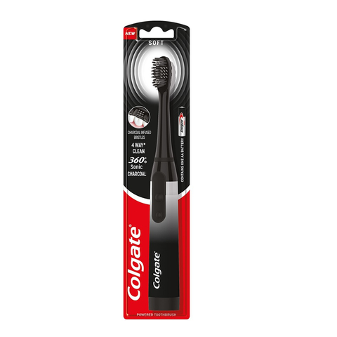 Bàn chải điện Colgate Sonic 360 - Công nghệ sóng âm, thiết kế thon gọn, làm sạch răng hiệu quả cho người lớn và trẻ em từ 8 tuổi trở lên