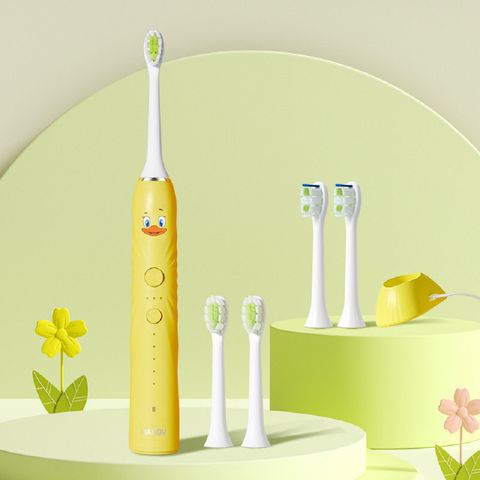 Bàn Chải Điện Trẻ Em HANGY HY23 TE - 3 Chế Độ, Mềm Mại, Đáng Yêu, Thiết Kế Đặc Biệt Cho Bé Từ 3 Tuổi, Chăm Sóc Răng Miệng Hiệu Quả