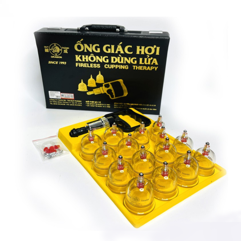 Bộ 15 Ống Giác Hơi Không Dùng Lửa Duy Thành - Thiết Bị Chăm Sóc Sức Khỏe Tự Nhiên, Cải Thiện Đau Mỏi, Thoải Mái Cho Người Trưởng Thành