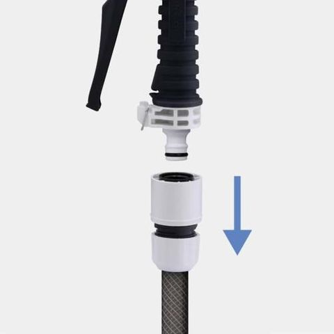 Bộ Vòi Tưới Cây 10m Takagi R110CG - Thiết Kế Nhỏ Gọn Tiện Dụng Cho Khu Vườn, 7 Chế Độ Phun Nước, Ống Dây Chất Lượng Cao