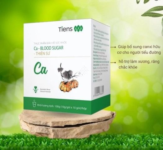 Bột Uống Bổ Sung Canxi Hữu Cơ Ca - Blood Sugar Thiên Sư Cho Người Tiểu Đường, Hỗ Trợ Xương Khớp, Duy Trì Sức Khỏe