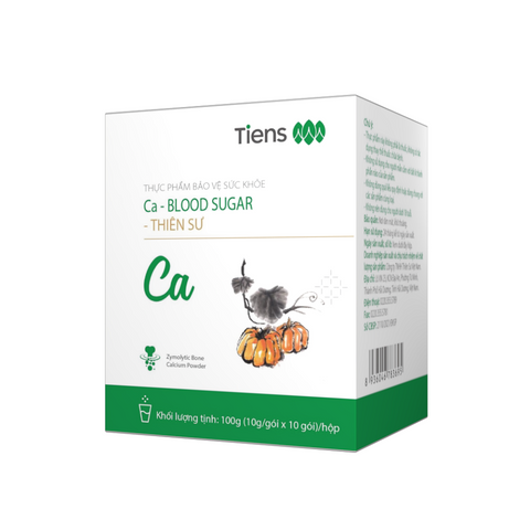 Bột Uống Bổ Sung Canxi Hữu Cơ Ca - Blood Sugar Thiên Sư Cho Người Tiểu Đường, Hỗ Trợ Xương Khớp, Duy Trì Sức Khỏe