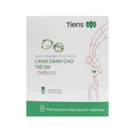 Bột Uống Bổ Sung Canxi Tiens Cho Trẻ Em - Hỗ Trợ Phát Triển Chiều Cao và Tăng Cường Miễn Dịch - Dạng Bột Hòa Tan Hấp Thu Tốt