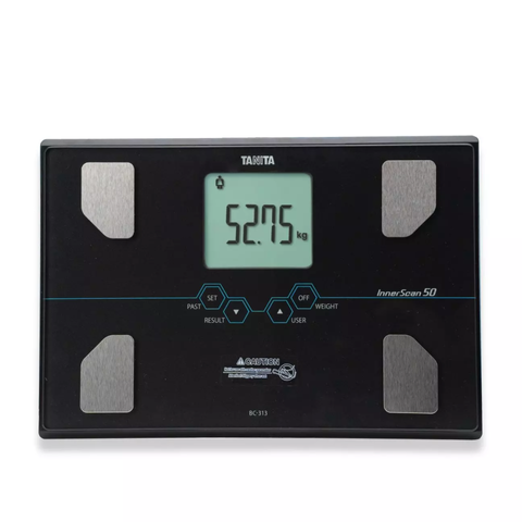 Cân Sức Khỏe Và Phân Tích Cơ Thể Tanita BC-313 - Tự Động Nhận Diện, Chính Xác Đến 0.1kg, Thiết Kế Nhỏ Gọn, Đánh Giá 10 Chỉ Số Cơ Thể