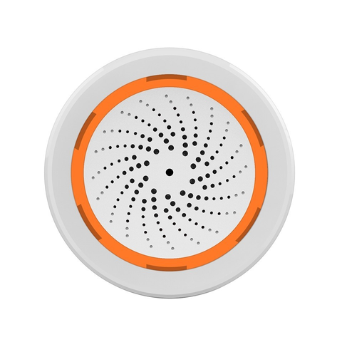 Chuông Báo Khách Chống Trộm Thông Minh Zigbee Tuya - Âm Thanh 90db, 14 Kiểu Chuông Tùy Chọn, Giám Sát An Ninh Tiện Lợi