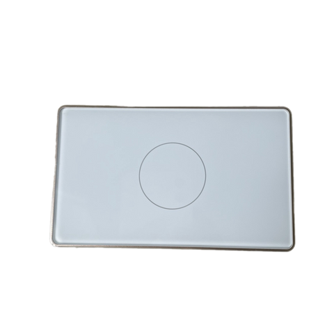 Công Tắc Cảm Ứng Thông Minh Zigbee Tuya Viền Vàng Hình Chữ Nhật - Điều Khiển Giọng Nói Tương Thích Google Home & Amazon Alexa