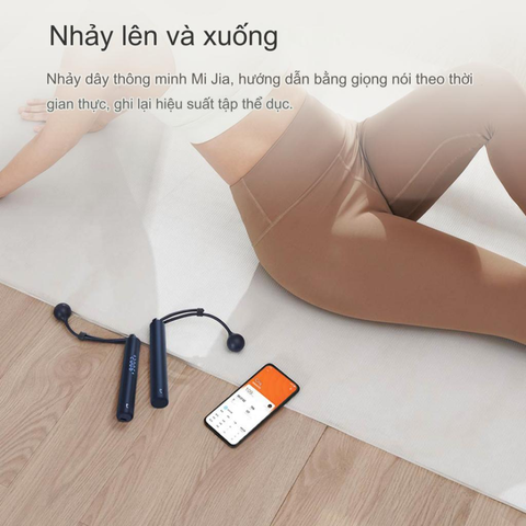 Dây Nhảy Tự Động Đếm Số Xiaomi Mijia XMSR-P803 Màn Hình LED - Hỗ Trợ Tập Luyện Hiệu Quả qua Ứng Dụng Xiaomi Sports Health