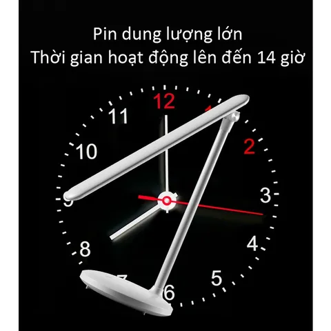 Đèn Bàn Học LED Chống Cận CTFAST - Xoay 180 Độ, 3 Chế Độ Ánh Sáng, Bảo Vệ Mắt, Thiết Kế Thông Minh, Đa Hướng
