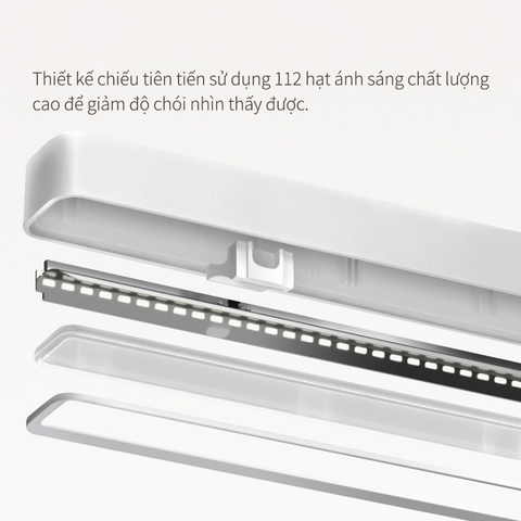 Đèn Bàn Xiaomi Mijia 2 MJTD06YL - Đèn Học Chống Cận Góc Chiếu Rộng, Hoàn Màu Ra97, Kiểu Dáng Hiện Đại