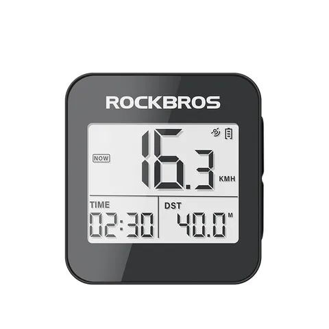 Đồng hồ đo tốc độ xe đạp không dây Rockbros G1 IPX6 với GPS - 25 tính năng cho người đạp xe chuyên nghiệp - Quà tặng thể thao lý tưởng