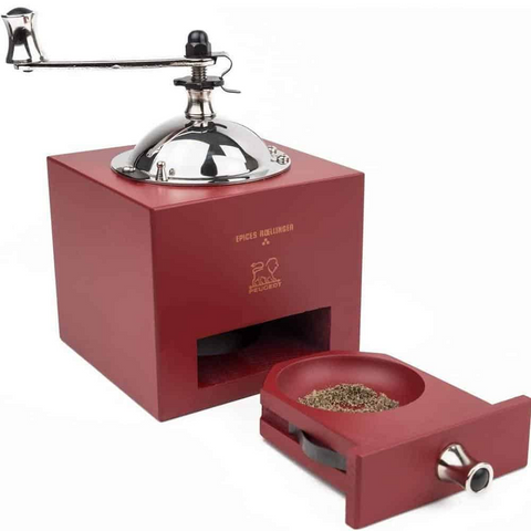 Dụng cụ xay tiêu mini Peugeot Le Moulin d’Olivier Roellinger - Thiết kế cổ điển gỗ sồi và thép không gỉ, tiện lợi cho mọi bữa ăn