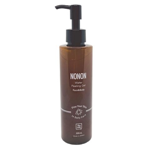 Gel Tẩy Da Chết Toàn Thân Nonon Water Peeling Gel Nhật Bản 200ml - Dưỡng Ẩm, Làm Sạch Da Mặt và Body, Không Khô Da, Thực Vật Tự Nhiên