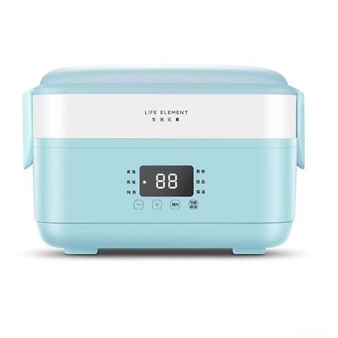 Hộp cơm cắm điện 2 tầng Life Element F36 - Giữ nhiệt và nấu ăn nhanh, chất liệu inox 304 an toàn, thiết kế 4 ngăn tiện lợi