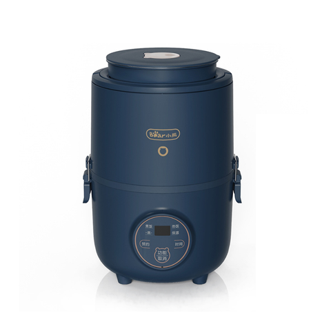 Hộp Cơm Cắm Điện Bear DFH-B15X3 3 Khay Inox Dung Tích 1.5L - Hâm Nóng Nhanh, Tháo Rời Tiện Lợi, Bảo Quản Thực Phẩm An Toàn