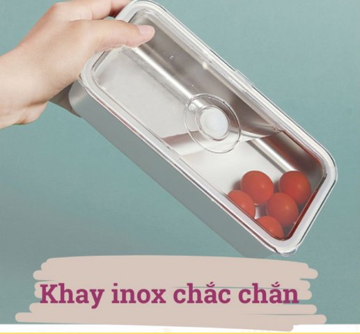 Hộp cơm giữ nhiệt cắm điện 2 tầng Bear DFH-B15Q1 - Thiết bị gia dụng thông minh với 3 khay inox, hẹn giờ nấu tiện lợi