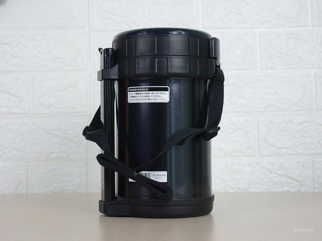 Hộp Cơm Giữ Nhiệt Zojirushi XE20-AD - 3 Ngăn Cao Cấp Cho Văn Phòng Và Picnic, Chất Liệu Nhựa An Toàn, Giữ Nóng 6 Giờ