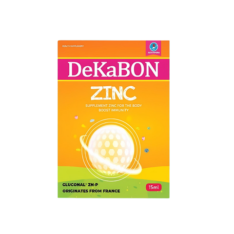 Kẽm Dạng Giọt Dekabon Zinc Tăng Cường Sức Đề Kháng Cho Bé - Bổ Sung Kẽm Cho Trẻ Em, Phụ Nữ Mang Thai - Dễ Dùng, Hương Vị Trái Cây